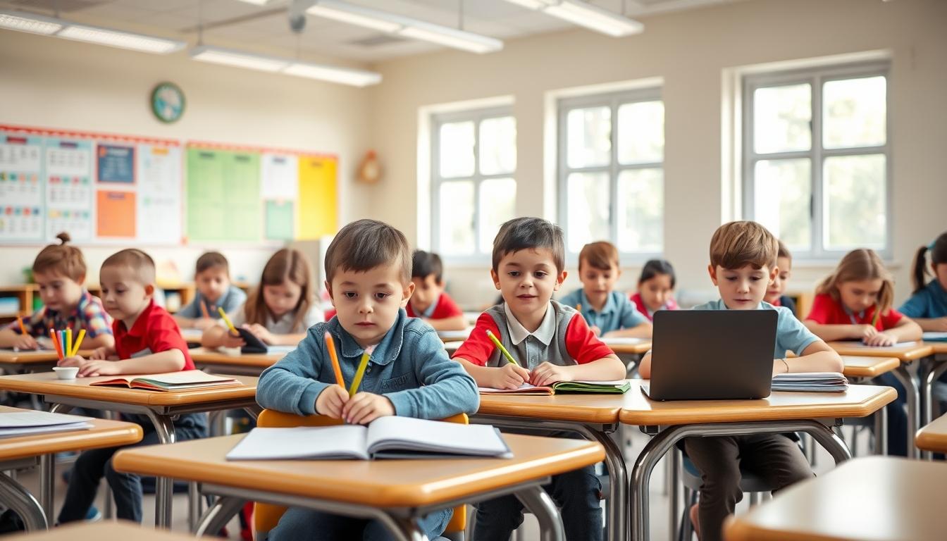 Modern university campus for students