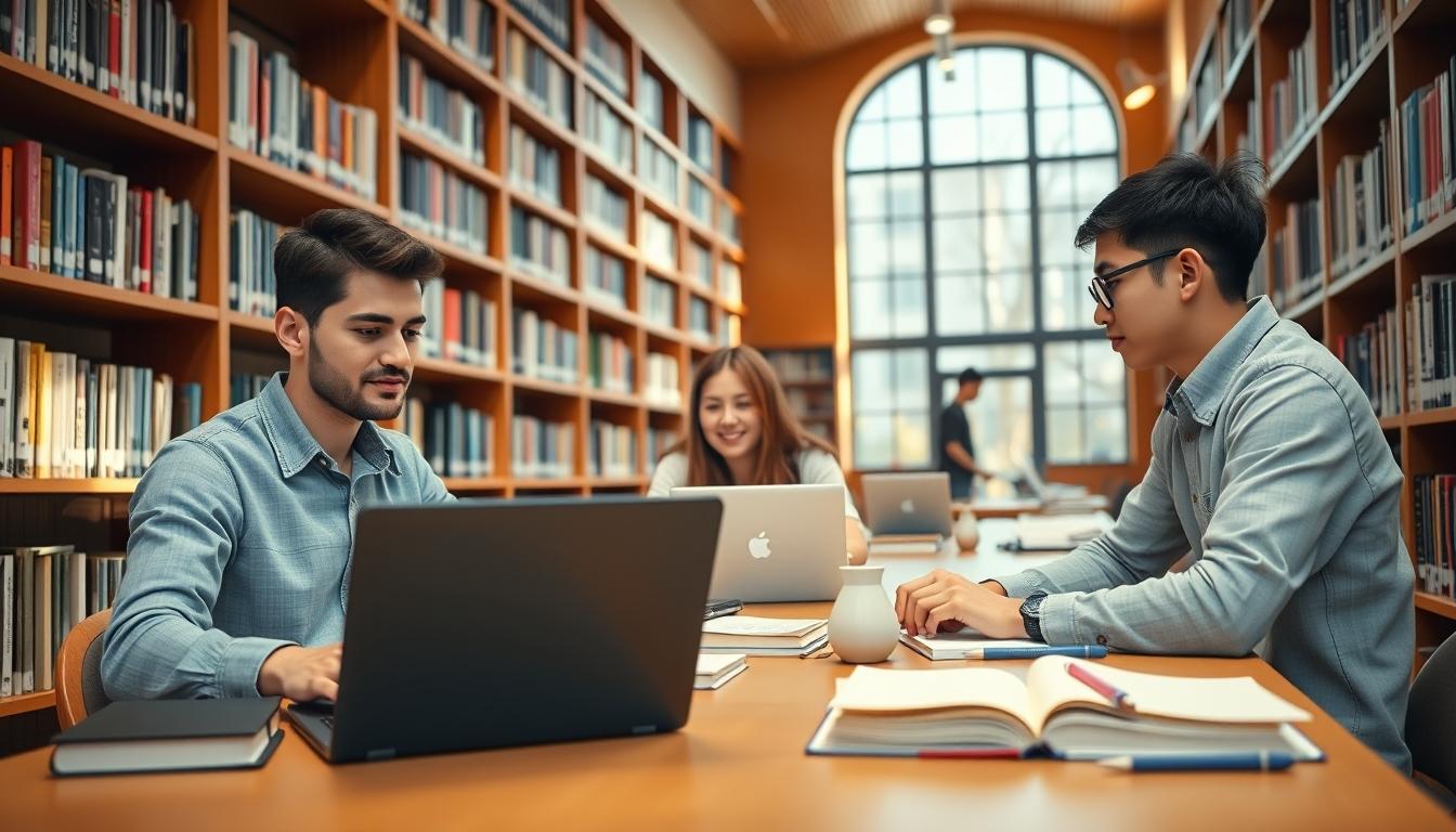 Organized study environment supporting productive learning