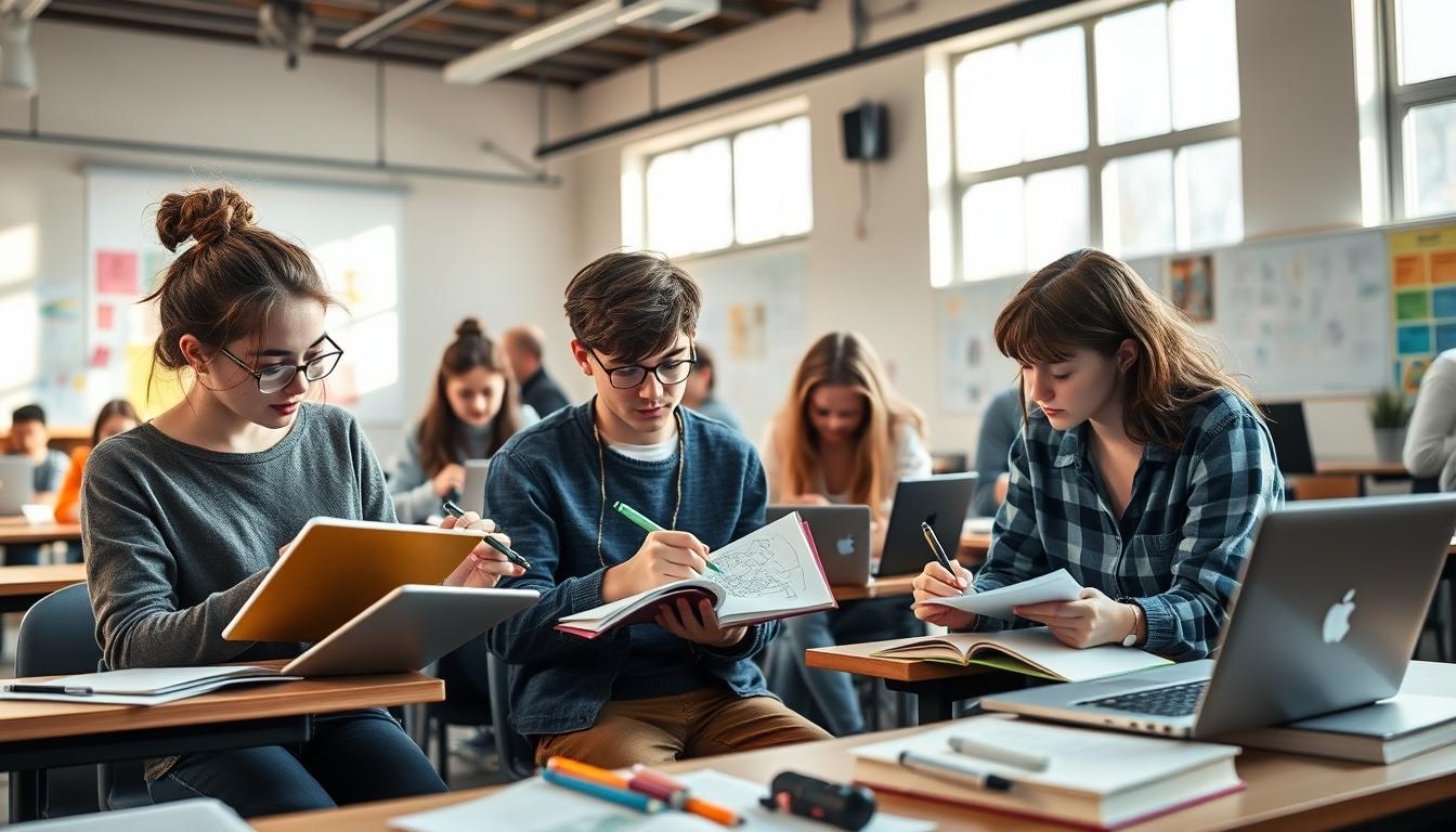 University campus and academic atmosphere in Lyon
